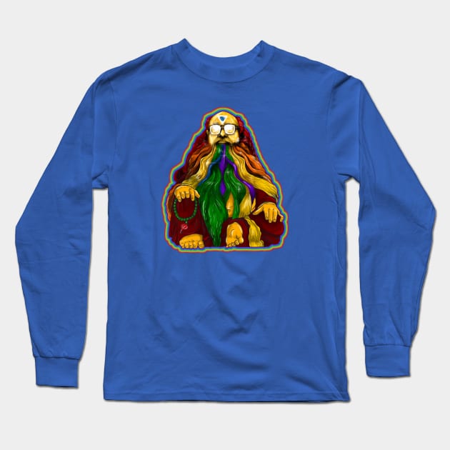 Holy Man Danny DeVito Long Sleeve T-Shirt by Harley Warren